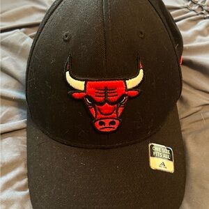 adidas Black Baseball Cap with Small Logo Sticker